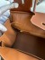 Hermes Birkin 30 Handmade Bag In Toile & Gold Swift Leather 