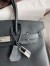 Hermes Birkin 35 Retourne Handmade Bag in Black Epsom Calfskin
