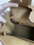 Hermes Birkin 35 Retourne Handmade Bag in Taupe Epsom Calfskin