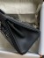Hermes Birkin Rock 25 Handmade Bag in Black Volupto Leather
