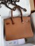 Hermes Touch Birkin 30 Bag In Gold Clemence and Shiny Niloticus Crocodile Skin 