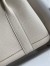 Hermes Garden Party 30 Handmade Bag in Craie Clemence Leather 