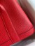 Hermes Garden Party 30 Handmade Bag in Red Clemence Leather
