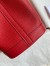 Hermes Garden Party 30 Handmade Bag in Red Clemence Leather