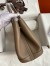 Hermes Garden Party 30 Handmade Bag in Taupe Clemence Leather 