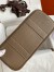 Hermes Garden Party 30 Handmade Bag in Taupe Clemence Leather 