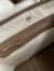 Hermes Garden Party 30 Handmade Bag in Taupe Clemence Leather 