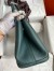 Hermes Garden Party 30 Handmade Bag in Vert Anglais Clemence Leather