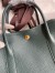 Hermes Garden Party 30 Handmade Bag in Vert Anglais Clemence Leather