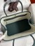 Hermes Garden Party 30 Handmade Bag in Vert Anglais Clemence Leather