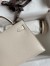 Hermes Kelly Mini II Sellier Handmade Bag In Nata Chevre Mysore Leather 