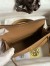 Hermes Kelly Mini II Sellier Handmade Bag In Chai Epsom Calfskin 