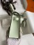 Hermes Kelly Mini II Sellier Handmade Bag in Vert Fizz Epsom Calfskin