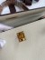 Hermes HSS Kelly Sellier 25 Bicolor Bag in Craie and Gold Epsom Calfskin