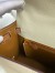 Hermes HSS Kelly Sellier 25 Bicolor Bag in Craie and Gold Epsom Calfskin