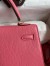 Hermes Kelly Sellier 25 Handmade Bag In Rose Lipstick Mysore Goatskin 