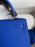 Hermes Epsom Kelly 25cm Sellier Handmade Blue France Bag