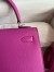 Hermes Kelly Sellier 25 Handmade Bag In Magnolia Epsom Calfskin 