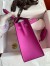 Hermes Kelly Sellier 25 Handmade Bag In Magnolia Epsom Calfskin 