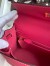Hermes Kelly Sellier 25 Handmade Bag In Peach Epsom Calfskin 