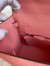 Hermes Epsom Kelly 25cm Sellier Handmade Rose Confetti Bag