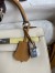 Hermes Kelly Sellier 25 Tricolor Bag in Craie/Sesame/Yellow Epsom Calfskin 