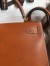 Hermes Kelly Sellier 28 Handmade Bag In Gold Barenia Calfskin 
