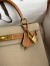Hermes Kelly Sellier 28 Bicolor Bag in Trench and Gold Epsom Calfskin 
