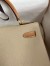 Hermes Kelly Sellier 28 Bicolor Bag in Trench and Gold Epsom Calfskin 