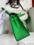 Hermes Kelly Sellier 28 Handmade Bag In Bamboo Epsom Calfskin 