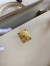 Hermes Kelly Sellier 28 Handmade Bag In Craie Epsom Calfskin