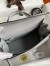 Hermes Kelly Sellier 28 Handmade Bag In Gris Mouette Epsom Calfskin