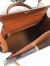 Hermes Kelly Retourne 35 Handmade Bag in Gold Barenia Calfskin 