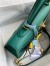 Hermes Kelly Sellier 35 Handmade Bag In Malachite Epsom Calfskin