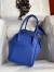 Hermes Lindy 26 Handmade Bag In Blue Electric Clemence Leather 