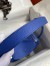 Hermes Lindy 26 Handmade Bag In Blue Electric Clemence Leather 