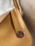 Hermes Lindy 26 Handmade Bag In Biscuit Clemence Leather 
