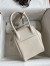 Hermes Lindy 26 Handmade Bag In Craie Clemence Leather 