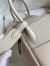 Hermes Lindy 26 Handmade Bag In Craie Clemence Leather 