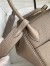 Hermes Lindy 26 Handmade Bag In Gris Asphalt Clemence Leather 