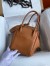 Hermes Lindy 26 Handmade Bag In Gold Clemence Leather 
