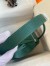Hermes Lindy 26 Handmade Bag In Malachite Clemence Leather 