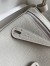 Hermes Lindy 26 Handmade Bag In Pearl Grey Clemence Leather 