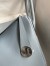 Hermes Lindy 26 Handmade Bag In Blue Lin Evercolor Leather 