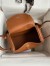 Hermes Lindy 26 Handmade Bag In Gold Swift Calfskin 