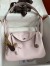 Hermes Lindy 26 Handmade Bag in Mauve Pale Swift Calfskin 