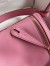 Hermes Lindy 26 Handmade Bag In Rose Confetti Swift Calfskin 