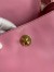 Hermes Lindy 26 Handmade Bag In Rose Confetti Swift Calfskin 
