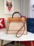 Hermes Herbag Zip PM 31cm Bag In Beige Canvas
