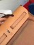 Hermes Herbag Zip PM 31cm Bag In Caramel Canvas